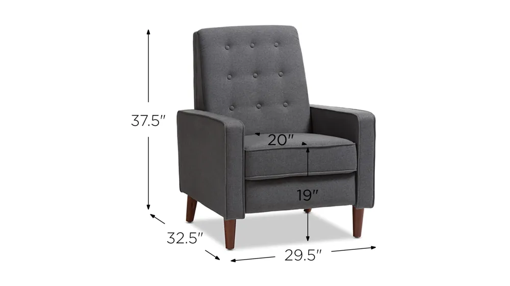 Mathias Lounge Chair Dimensions