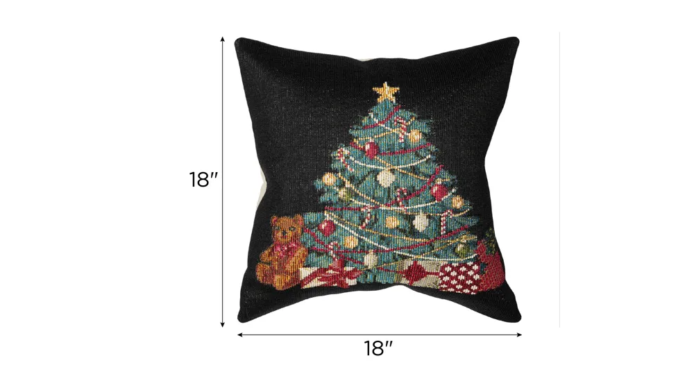 Marina Oh Christmas Tree Indoor/Outdoor Pillow Dimensions