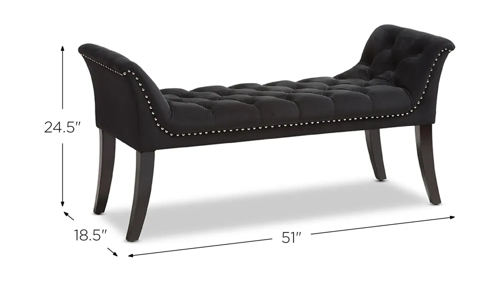 Chandelle Bench Dimensions