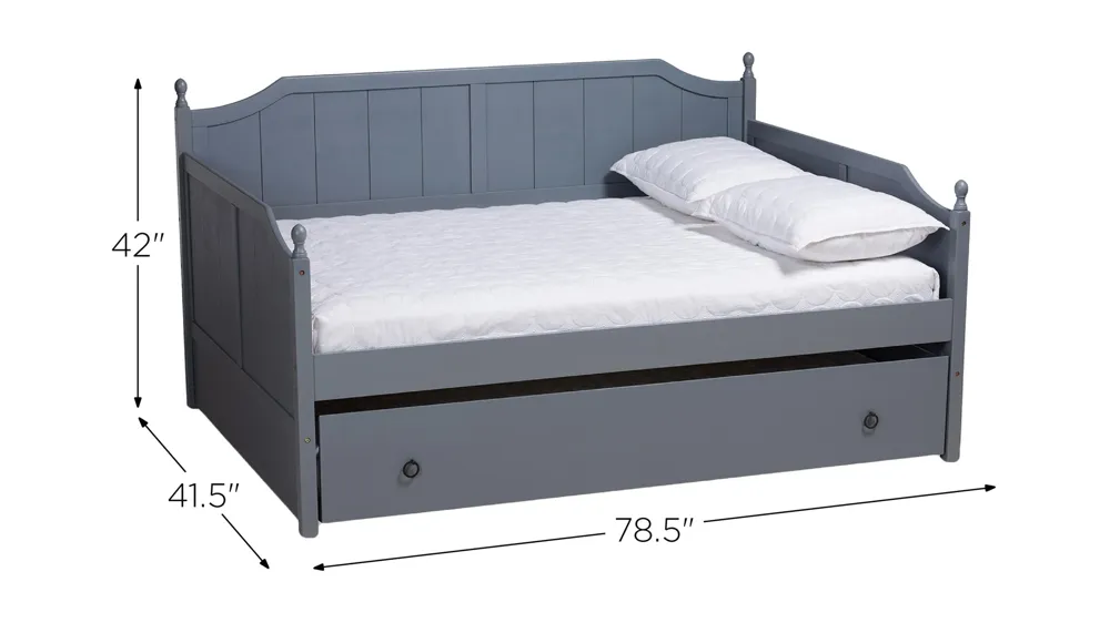 Millie Daybed with Trundle Dimensions
