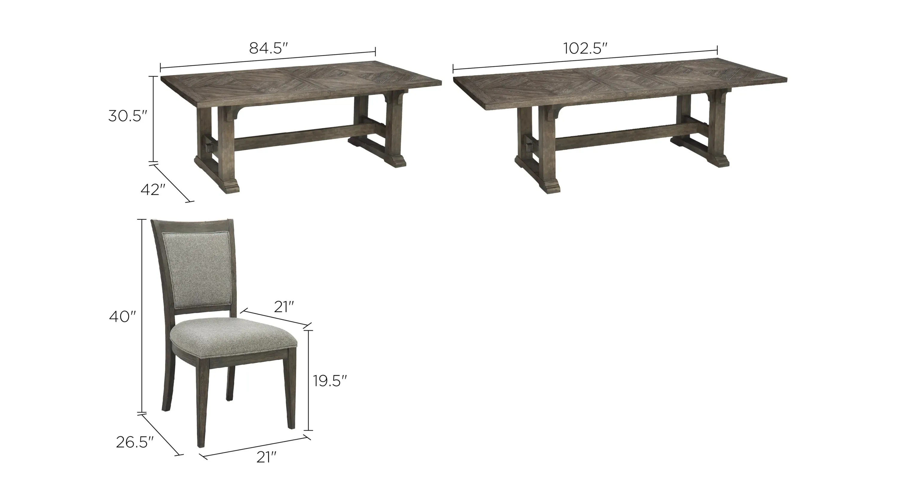 Ashford 5-pc. Dining Set | Raymour & Flanigan