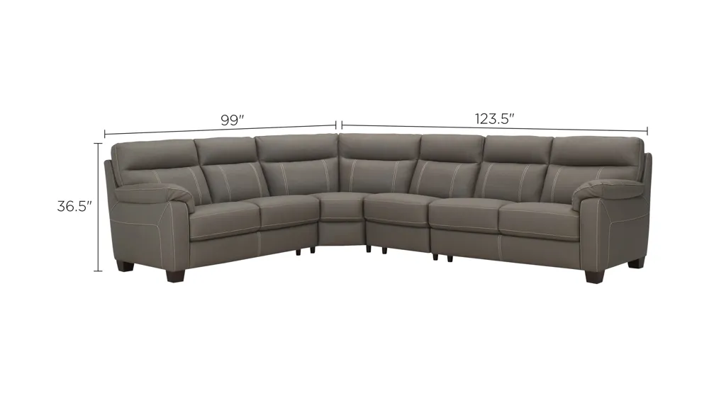 Sedona 4-pc. Sectional Sofa Dimensions