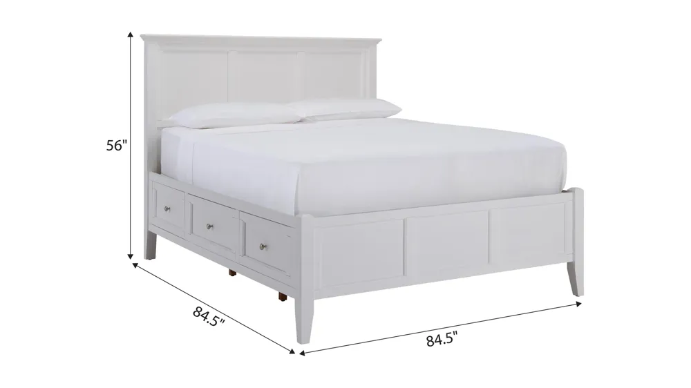 Westlake Storage Bed Dimensions