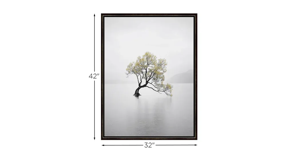 Tranquil-A-Tree Wall Art Dimensions