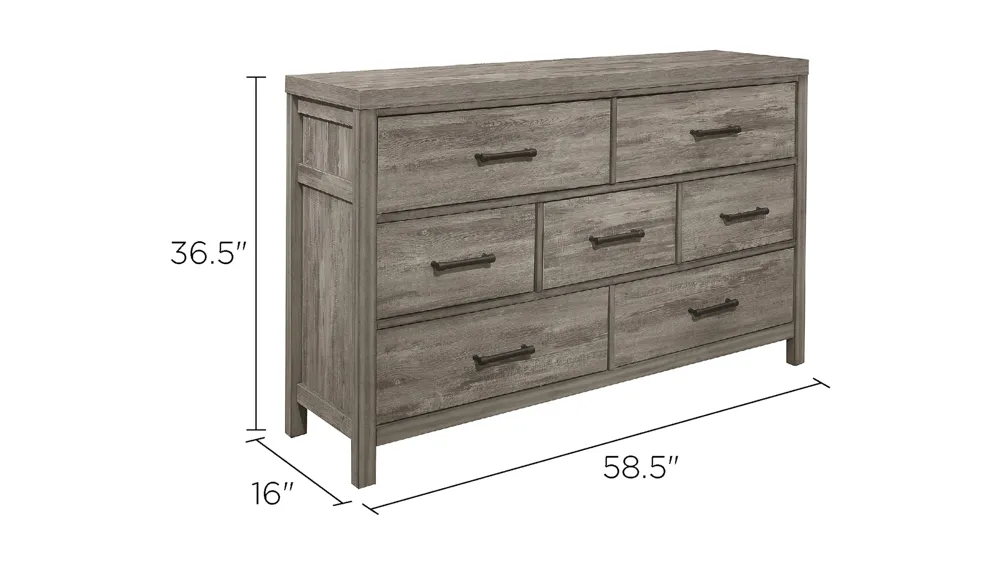 Fontaine Dresser Dimensions
