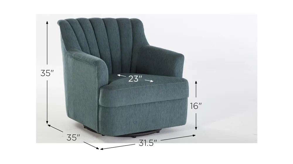 Urbane Swivel Chair Dimensions
