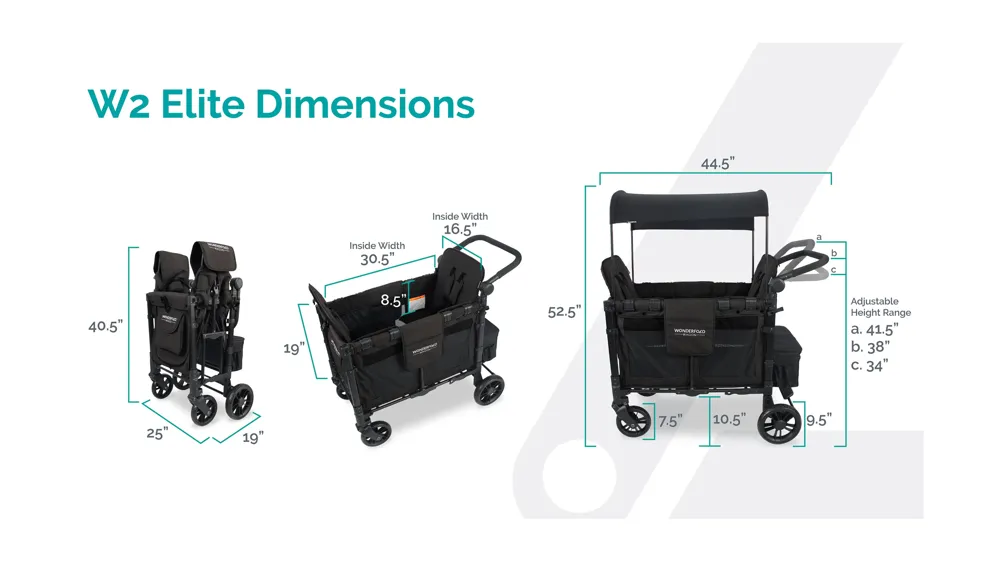 Elite Double Wagon Dimensions