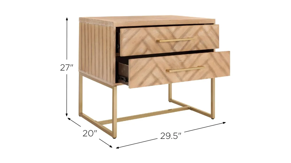 Devon Nightstand Dimensions