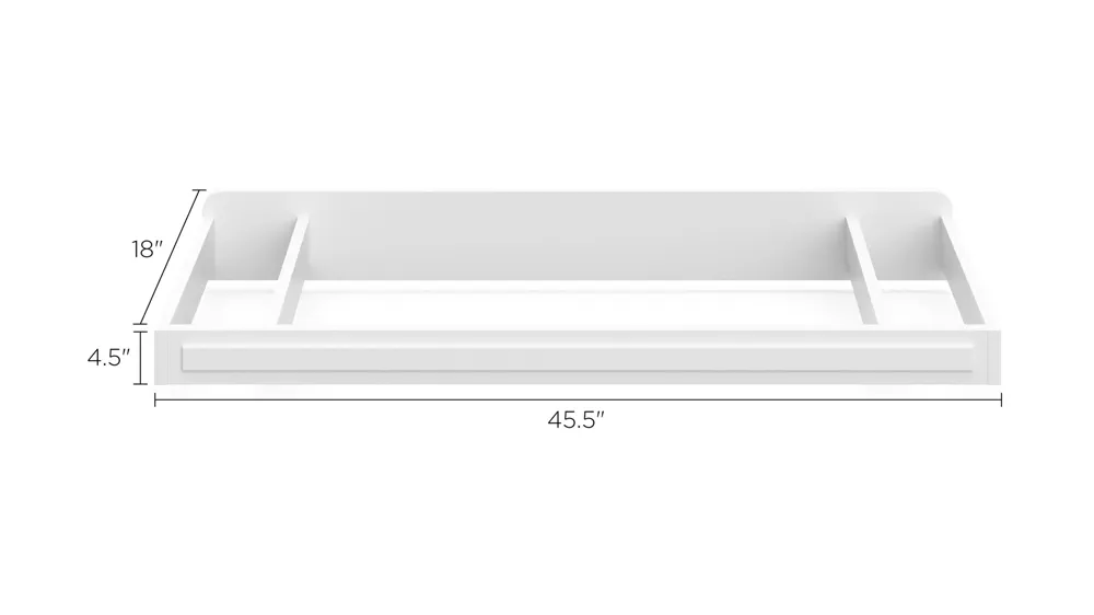 Vick Changer Topper Dimensions