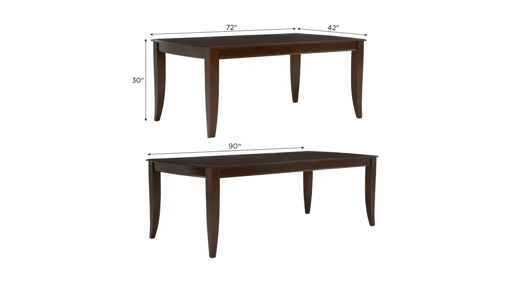 Donahue Dining Table Dimensions