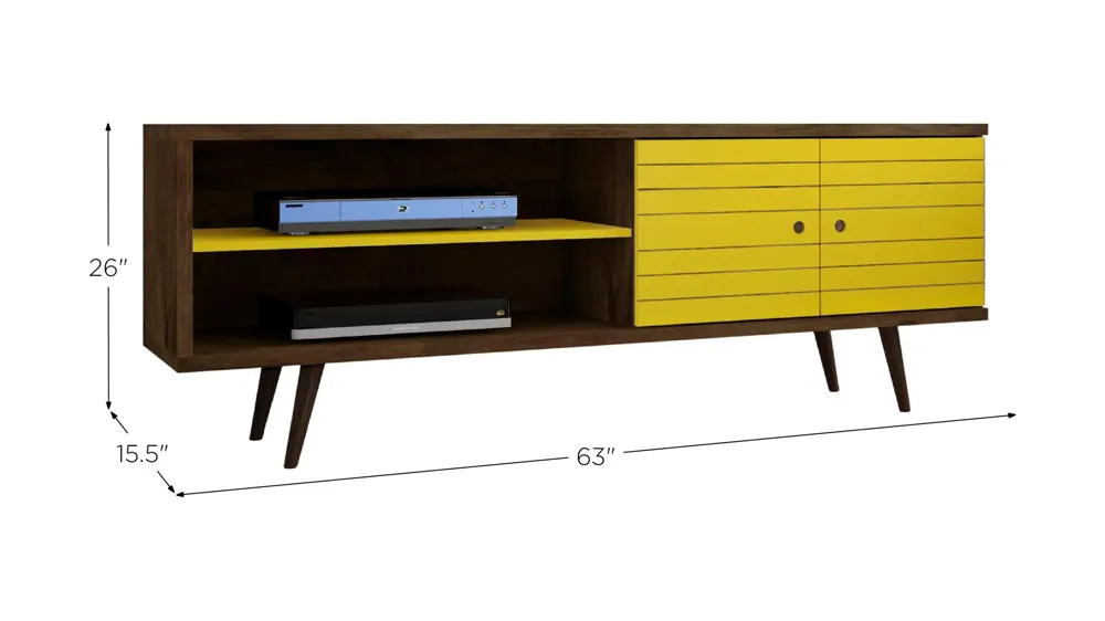Liberty 63" TV Stand Dimensions