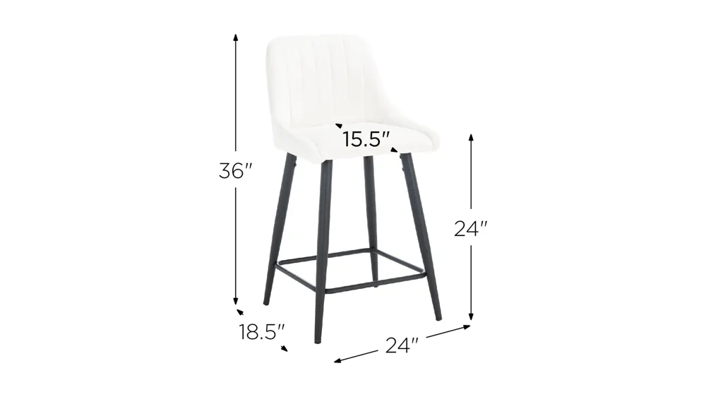 Kera Counter Stool Dimensions
