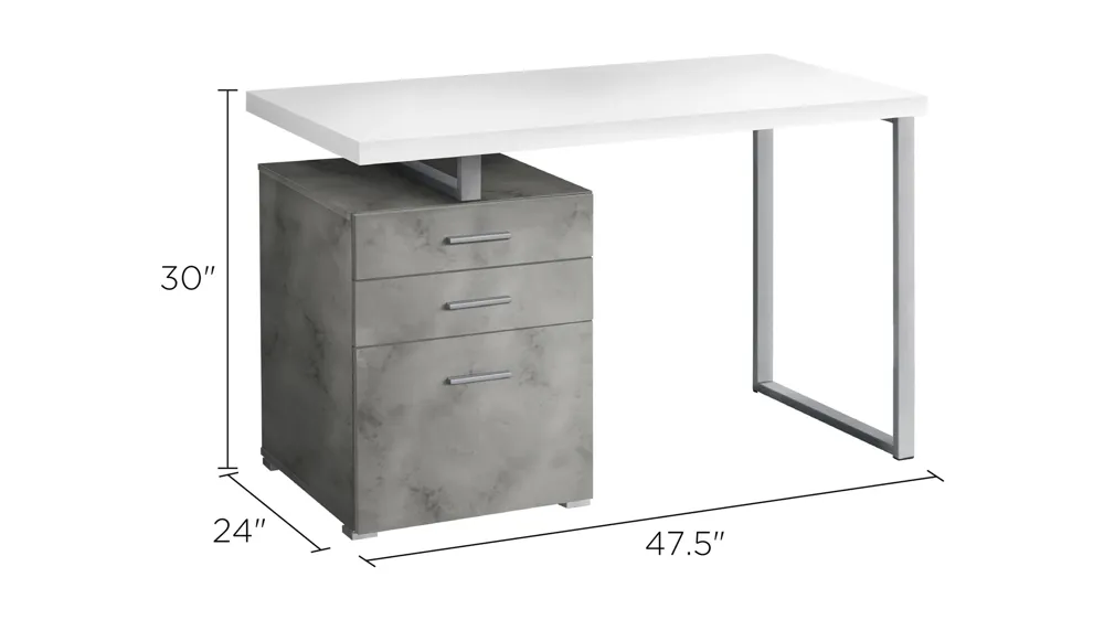 Glenn Computer Desk Dimensions