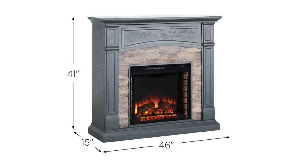 Alcester Media Fireplace Dimensions
