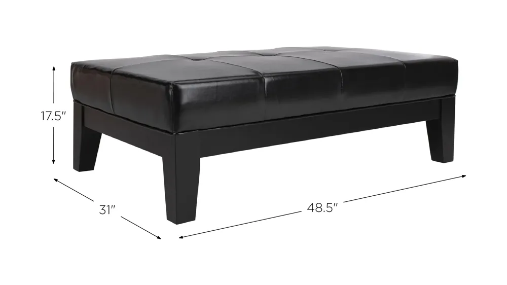 Mystic Cocktail Ottoman Dimensions