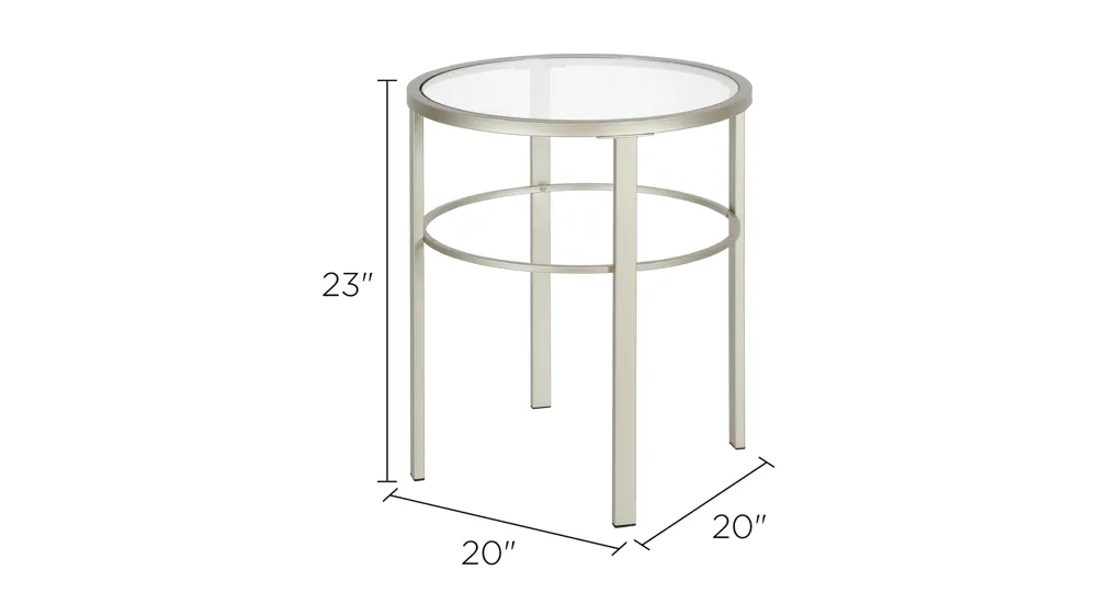 Gaia Round Side Table Dimensions