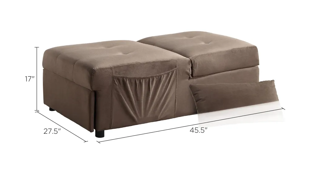 Fraser Chair With Pullout Bed Dimensions