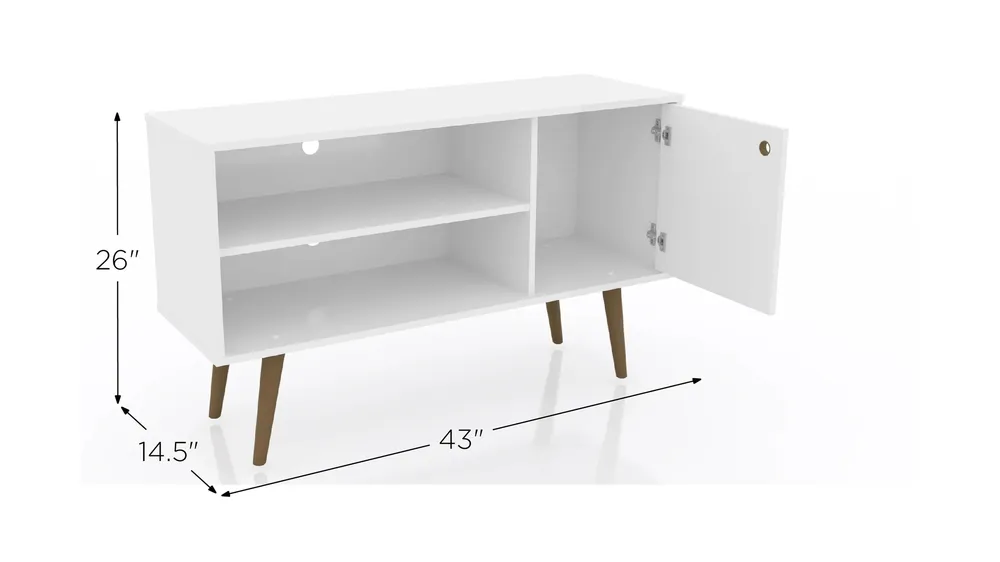 Liberty 42" TV Stand Dimensions