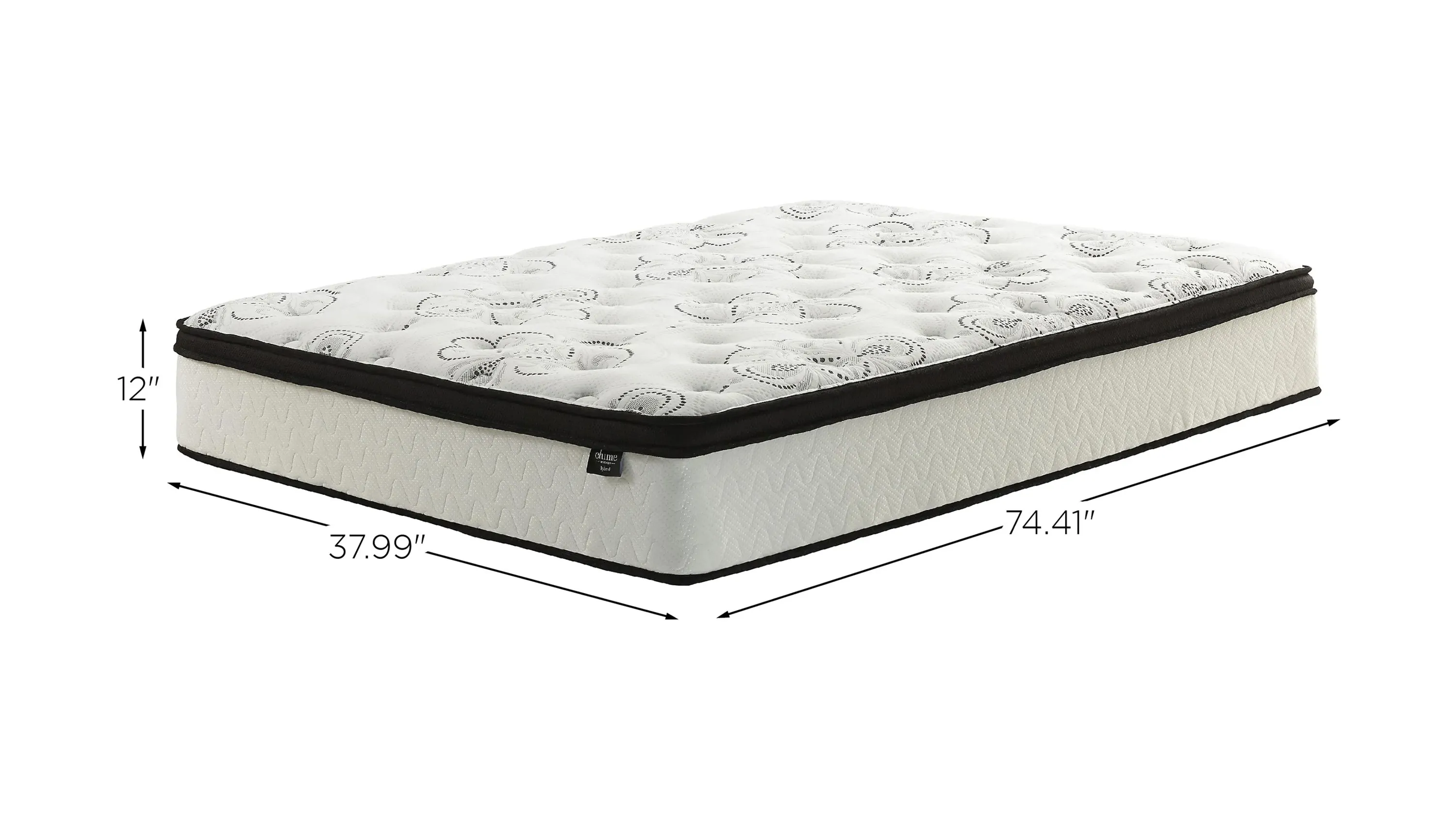 12-Inch Chime Hybrid Plush Mattress in a Box | Raymour & Flanigan