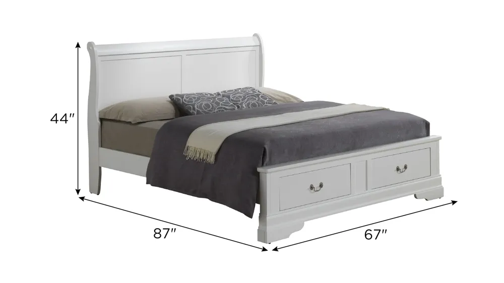 Rossie Storage Bed Dimensions