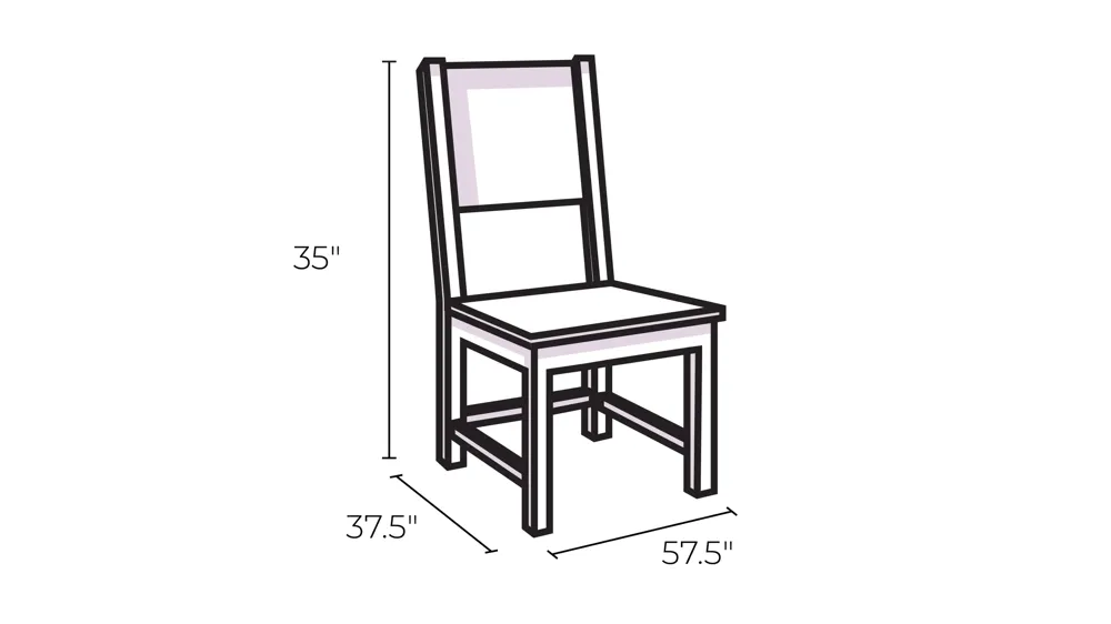 Hantom Outdoor Bench Dimensions