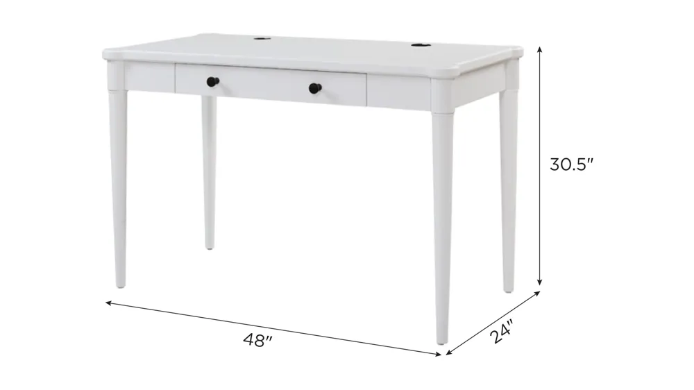 Citrus Heights Writing Desk Dimensions