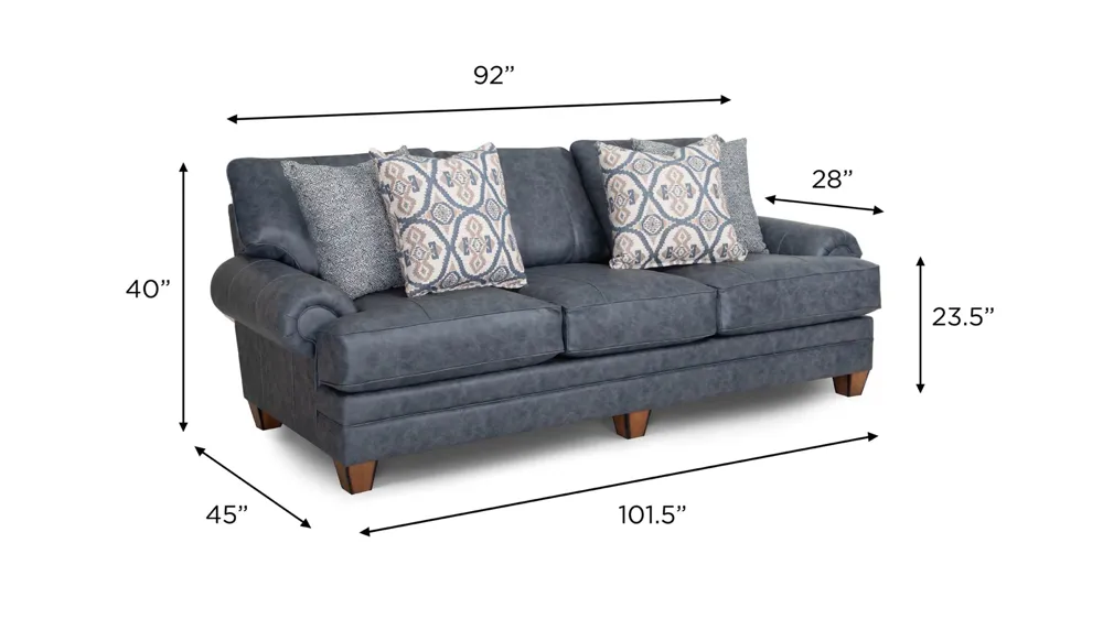 Boswell Sofa Dimensions