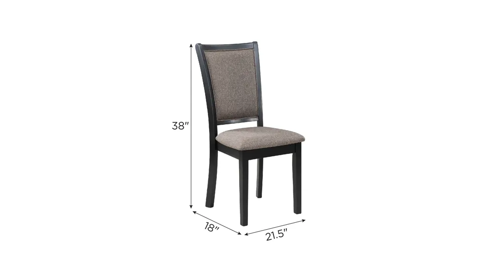 Potomac Dining Chairs- Set of 2 Dimensions
