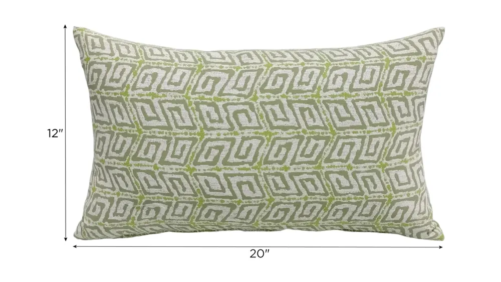 Kimberly Ann Designs Lumbar Pillow - Set of 2 Dimensions