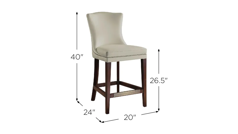 Dariela Counter Stool Dimensions
