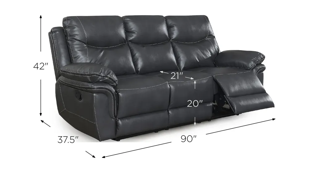 Isabella Recliner Sofa Dimensions