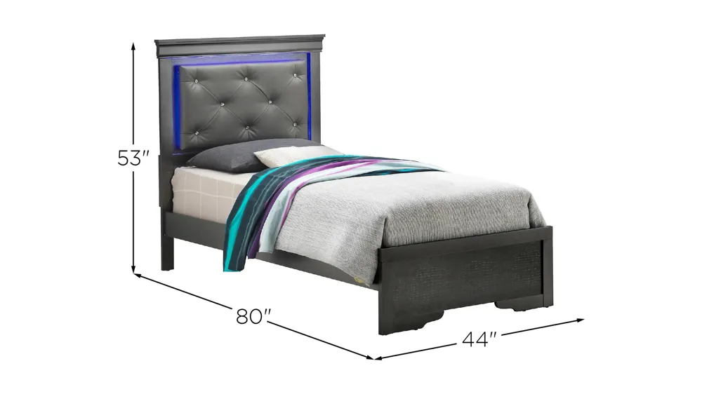 Lorana Twin Bed Dimensions