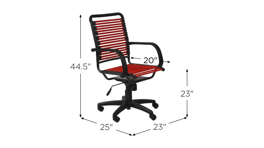 Bungie Flat High Back Office Chair Dimensions