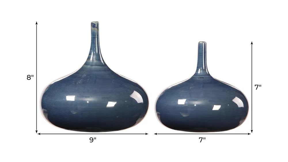 Zayan Vases: Set of 2 Dimensions