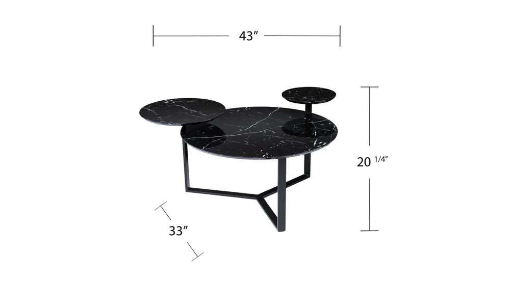 Sutton Cocktail Table Dimensions