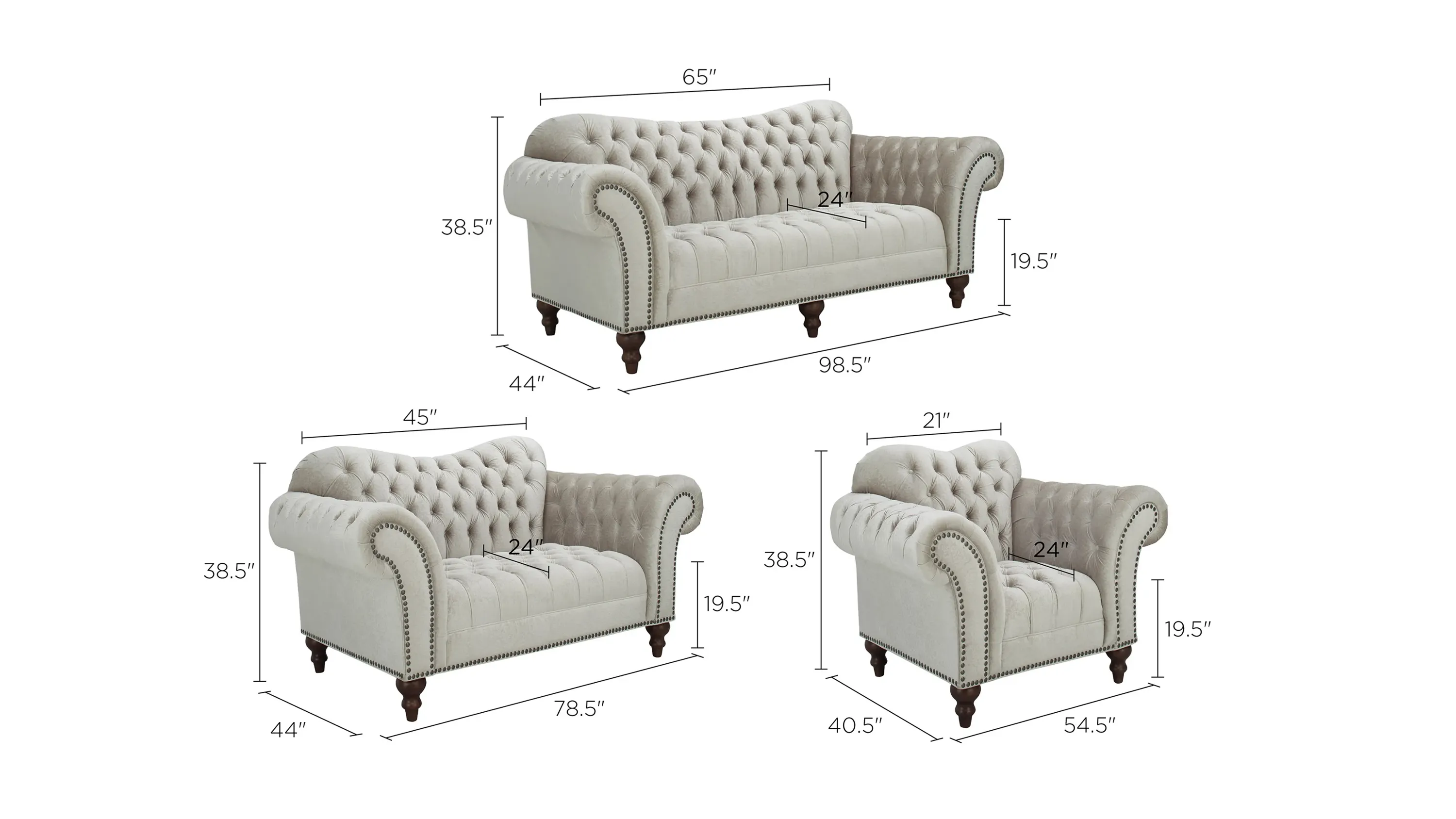 Duchess Living Room Set | Raymour & Flanigan
