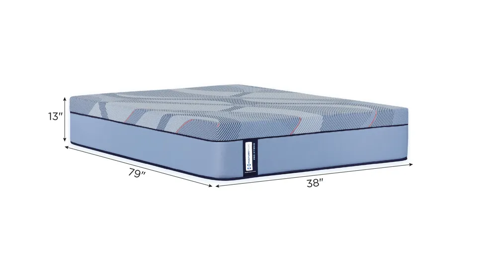Sealy Posturpedic Pro Hybrid Winchester Medium Mattress Dimensions