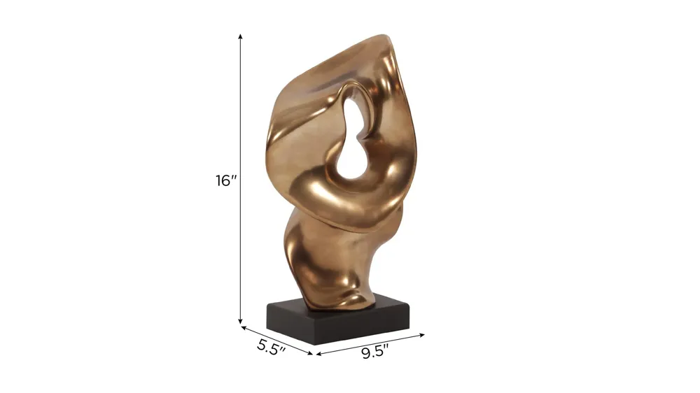 Ellie Abstract Statue Dimensions
