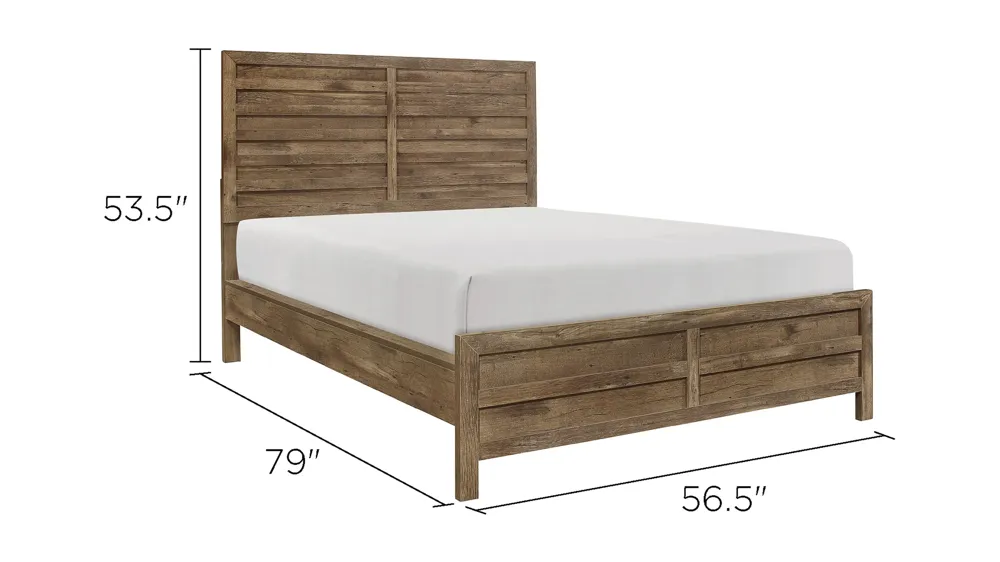 Terrace Panel Bed Dimensions