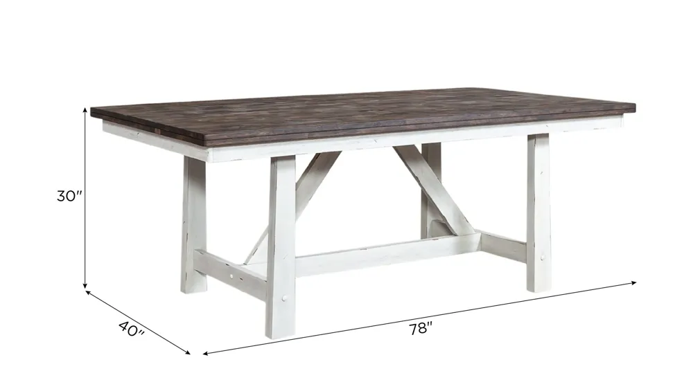 Liberty Trestle Table Dimensions