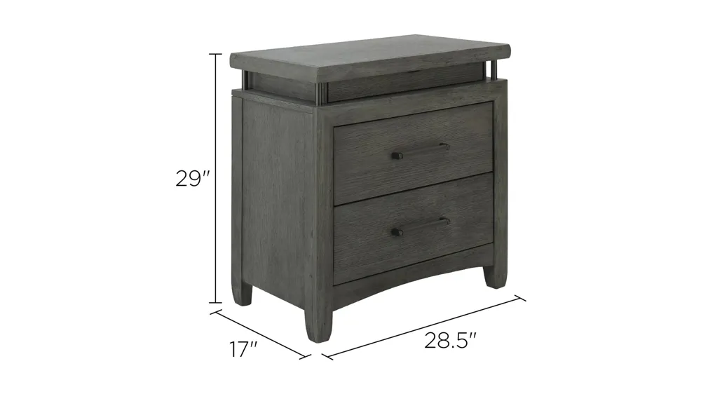 San Clemente Nightstand Dimensions
