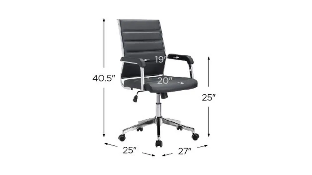 Liderato Office Chair Dimensions