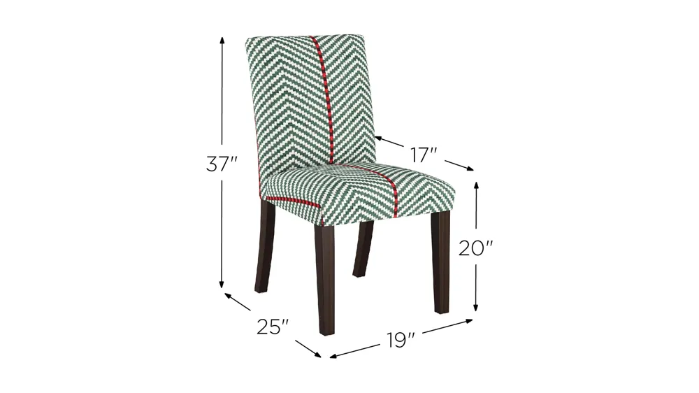 Merry Upholstered Dining Chair Dimensions