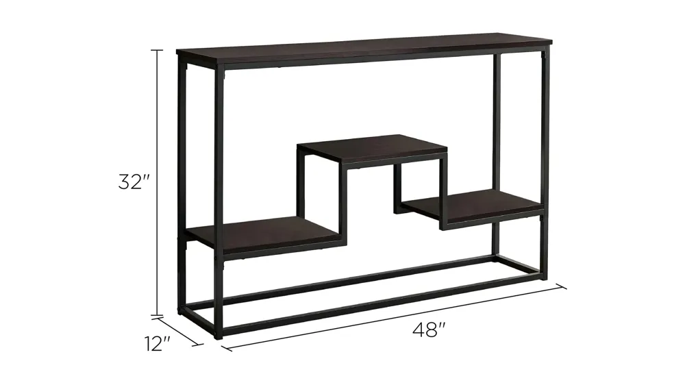 Irwin Rectangular Console Table Dimensions