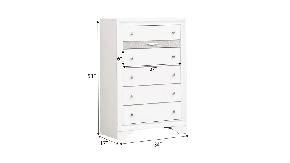 Madrid Chest Dimensions