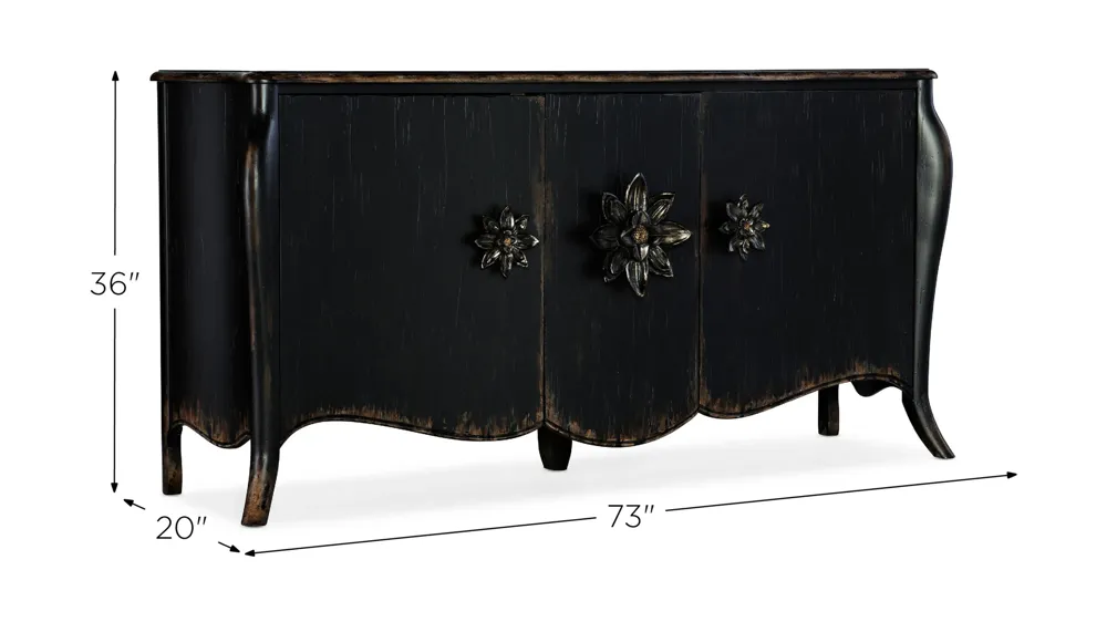 Sanctuary Dining Buffet Dimensions
