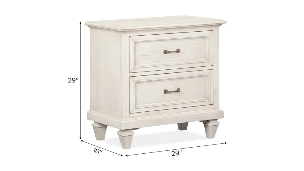 Ashford Nightstand Dimensions