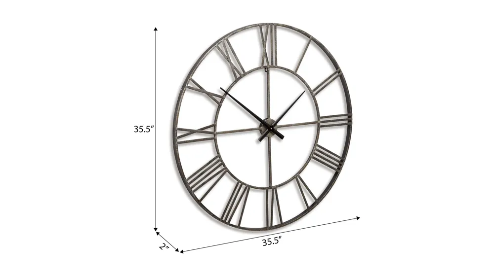Paquita Wall Clock Dimensions