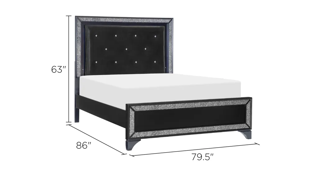 Mossbrook Eastern Bed Dimensions