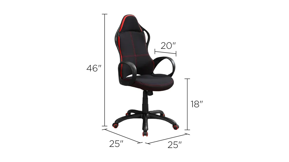 Zayn Office Chair Dimensions